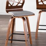 Folia 26-Inch Mid-Century Modern Light Grey Counter Stools (Set of 2) 20 Folia 26-Inch Mid-Century Modern Light Grey Counter Stools (Set of 2)