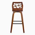 Folia 30 Cream Faux Leather Mid-Century Barstools (Set of 2) 21 Folia 30 Cream Faux Leather Mid-Century Barstools (Set of 2)