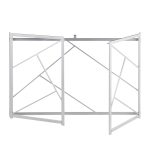 Folia Contemporary Silver and Black Desk 21 Folia Contemporary Silver and Black Desk