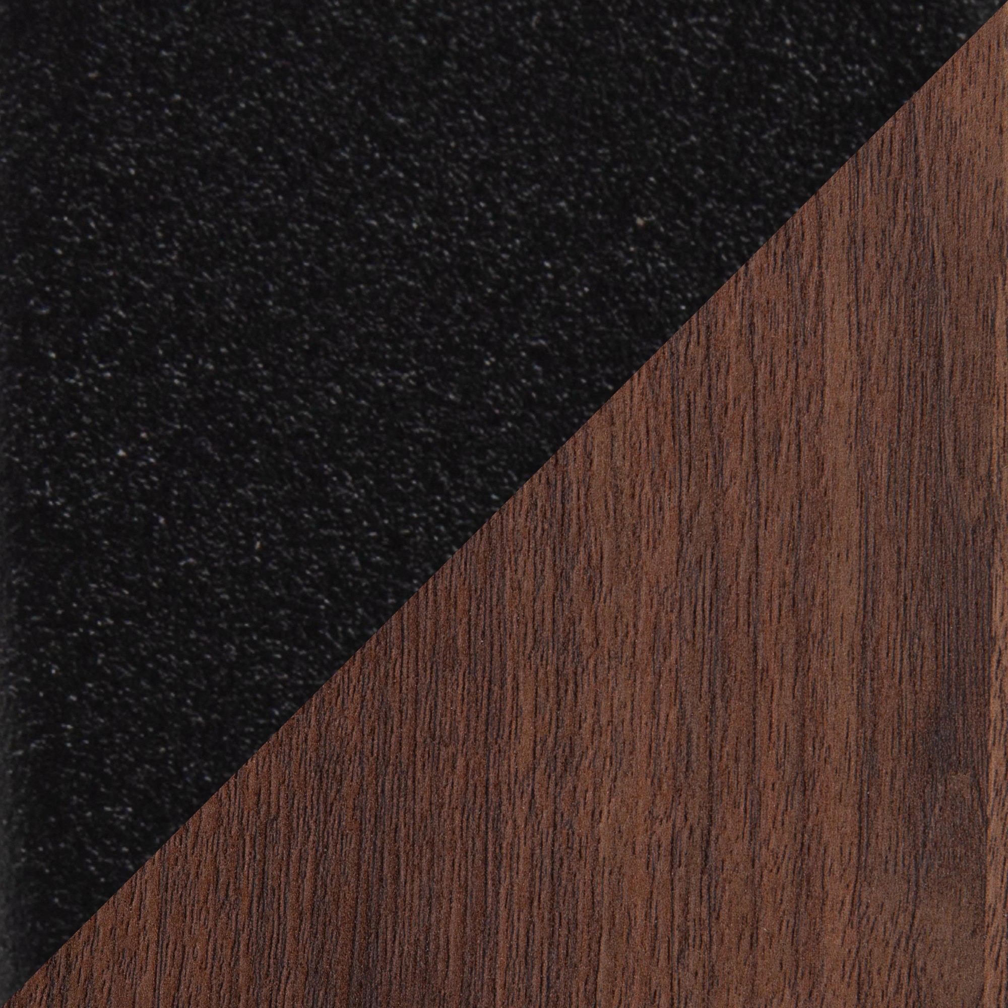 Folia Contemporary Walnut Wood and Black Steel TV Stand 10 Folia Contemporary Walnut Wood and Black Steel TV Stand - Image 10