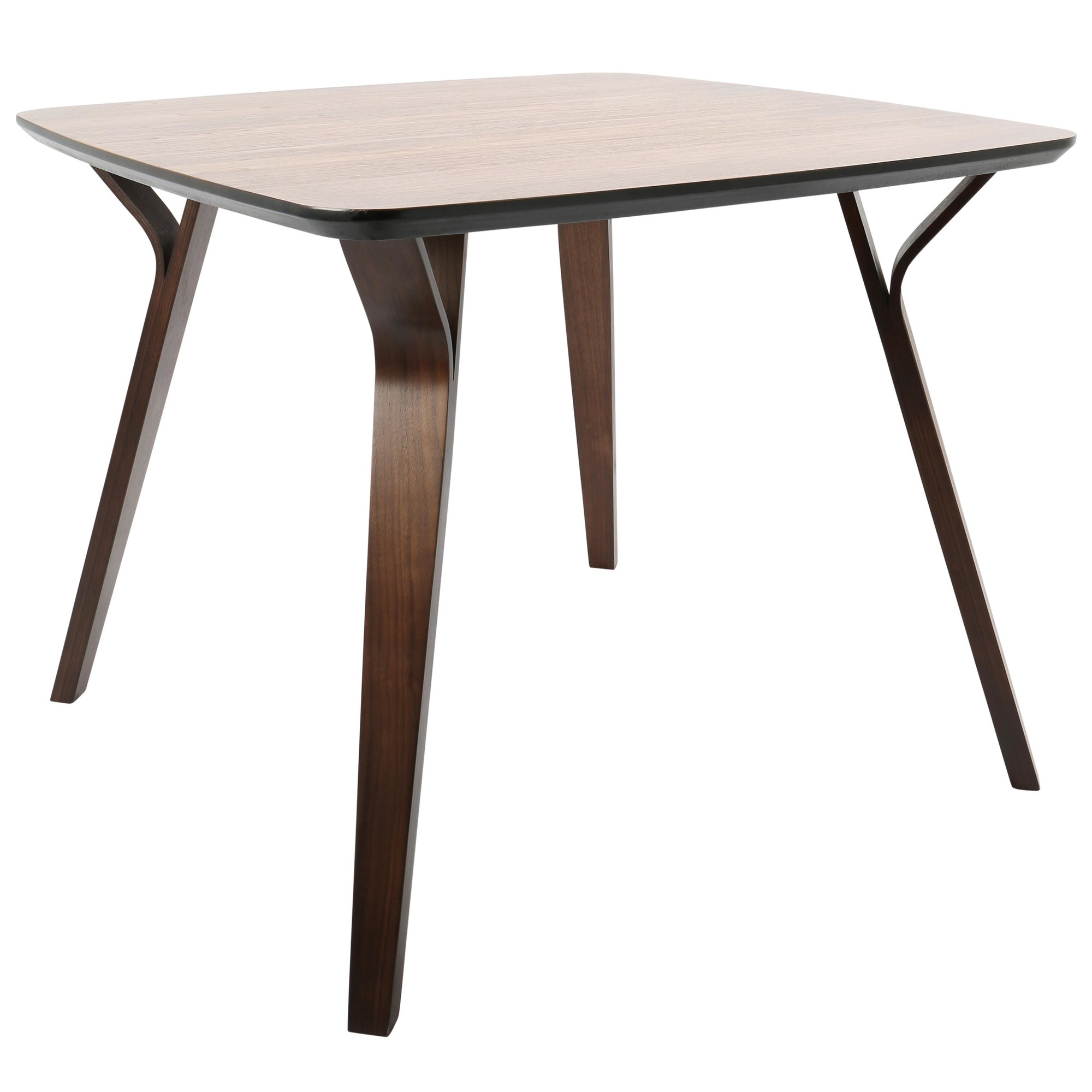 Folia Mid-Century Modern Walnut Dinette Table 8 Folia Mid-Century Modern Walnut Dinette Table - Image 8