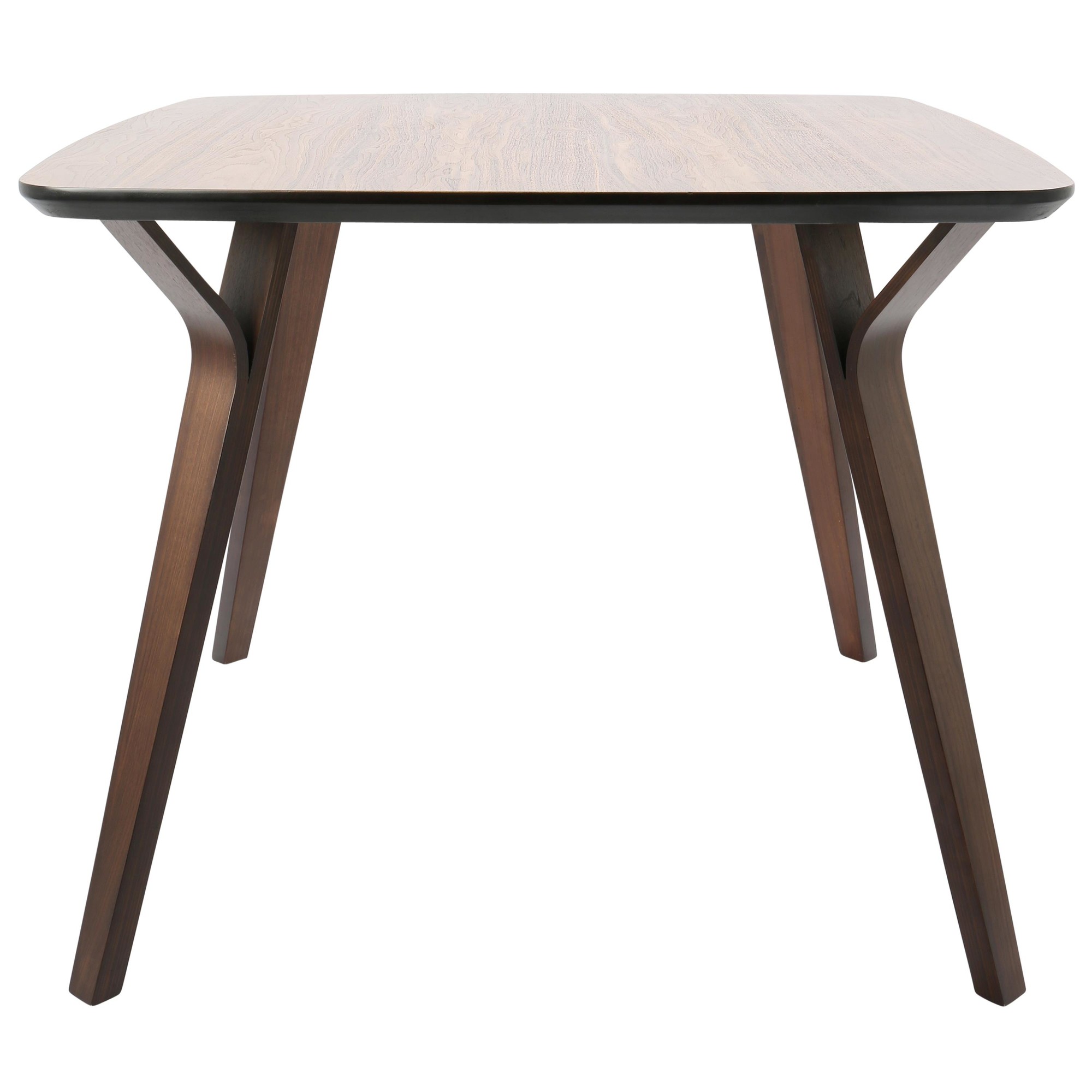Folia Mid-Century Modern Walnut Dinette Table 10 Folia Mid-Century Modern Walnut Dinette Table - Image 10
