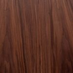 Folia Mid-Century Modern Walnut Wood Coffee Table
