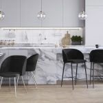 Fran 26" Black Velvet Contemporary Counter Stool (Set of 2) 14 Fran 26" Black Velvet Contemporary Counter Stool (Set of 2)