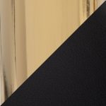 Fran 26 Gold Black Contemporary Counter Stools (Set of 2) 20 Fran 26 Gold Black Contemporary Counter Stools (Set of 2)