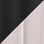 Fran Black Metal White Velvet Pleated Counter Stools (Set of 2) 18 Fran Black Metal White Velvet Pleated Counter Stools (Set of 2)