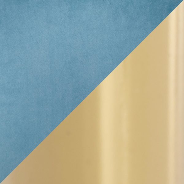 Fran Contemporary Light Blue Velvet Dining Chairs Set of 2 16