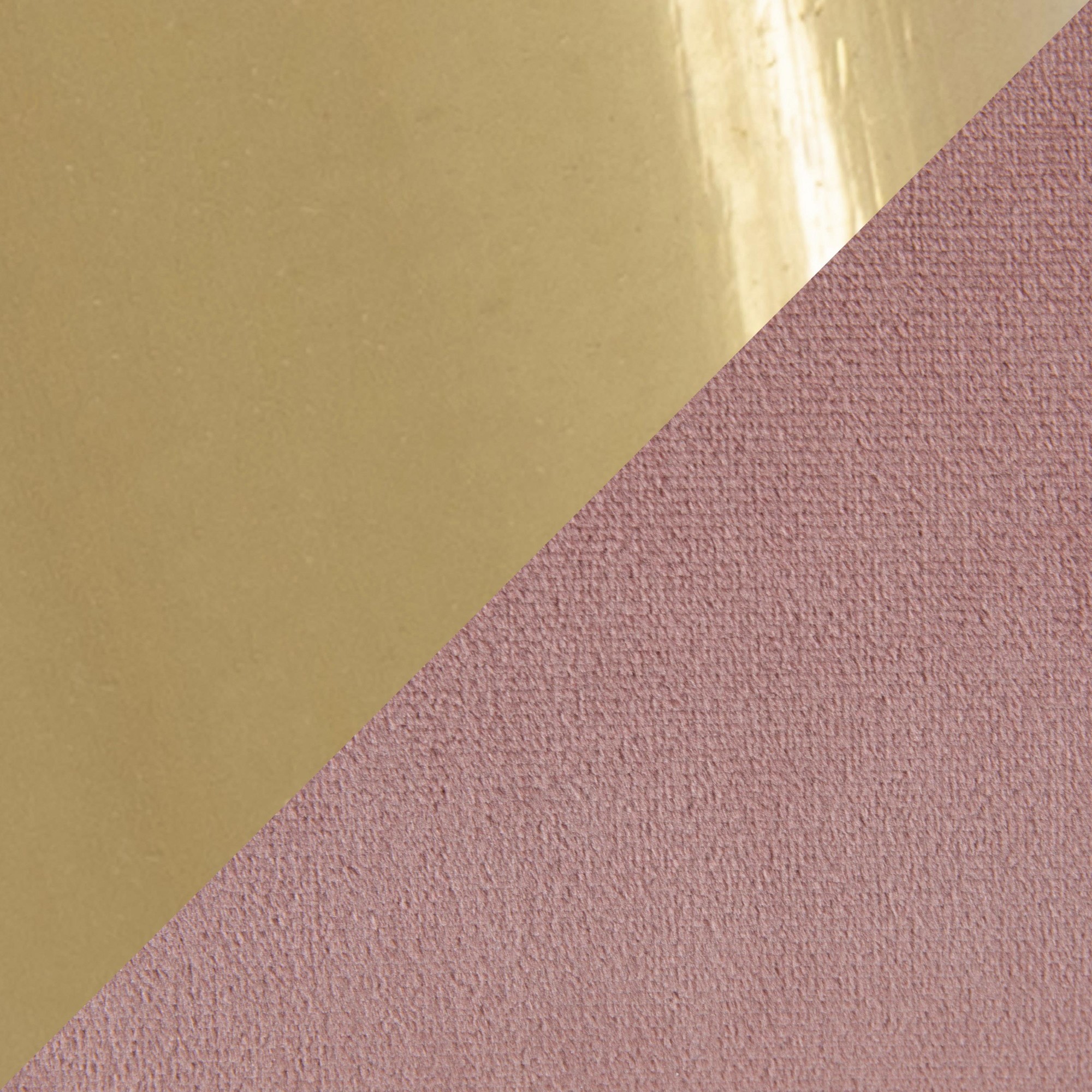 Fran Gold and Blush Velvet Contemporary Dining Chairs (Set of 2) 10 Fran Gold and Blush Velvet Contemporary Dining Chairs (Set of 2) - Image 10