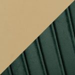 Fran Gold and Green Velvet Contemporary Counter Stool (Set of 2) 18 Fran Gold and Green Velvet Contemporary Counter Stool (Set of 2)