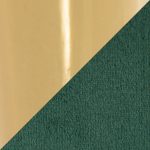 Fran Pleated Waves Emerald Green Velvet Contemporary Dining Chairs (Set of 2) 20 Fran Pleated Waves Emerald Green Velvet Contemporary Dining Chairs (Set of 2)