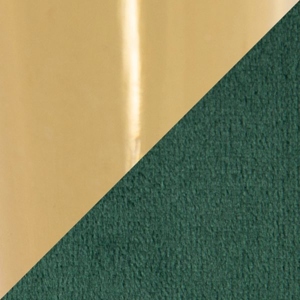Fran Pleated Waves Emerald Green Velvet Contemporary Dining Chairs Set of 2 9