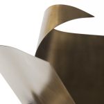 Francesca 18.1L x 18.1W x 18.1H Antique Gold Metal Sculptural Decorative Object 16 Francesca 18.1L x 18.1W x 18.1H Antique Gold Metal Sculptural Decorative Object