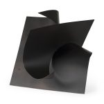 Francesca 18.1L x 18.1W x 18.1H Black Metal Sculptural Decorative Object