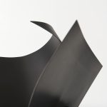 Francesca 18.1L x 18.1W x 18.1H Black Metal Sculptural Decorative Object