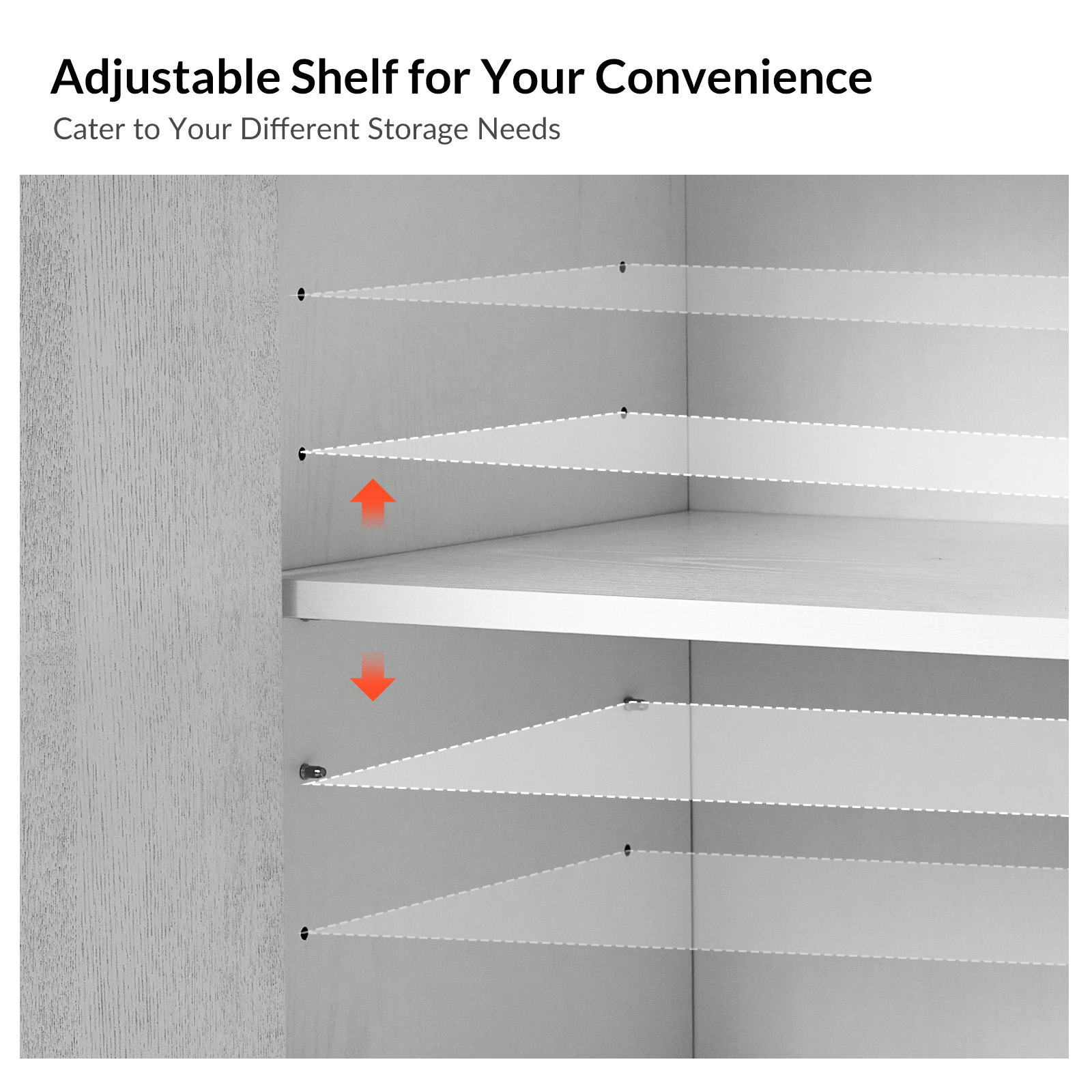 Frank White Geometric Diamond 3-Door Modern Sideboard 3 Frank White Geometric Diamond 3-Door Modern Sideboard - Image 3