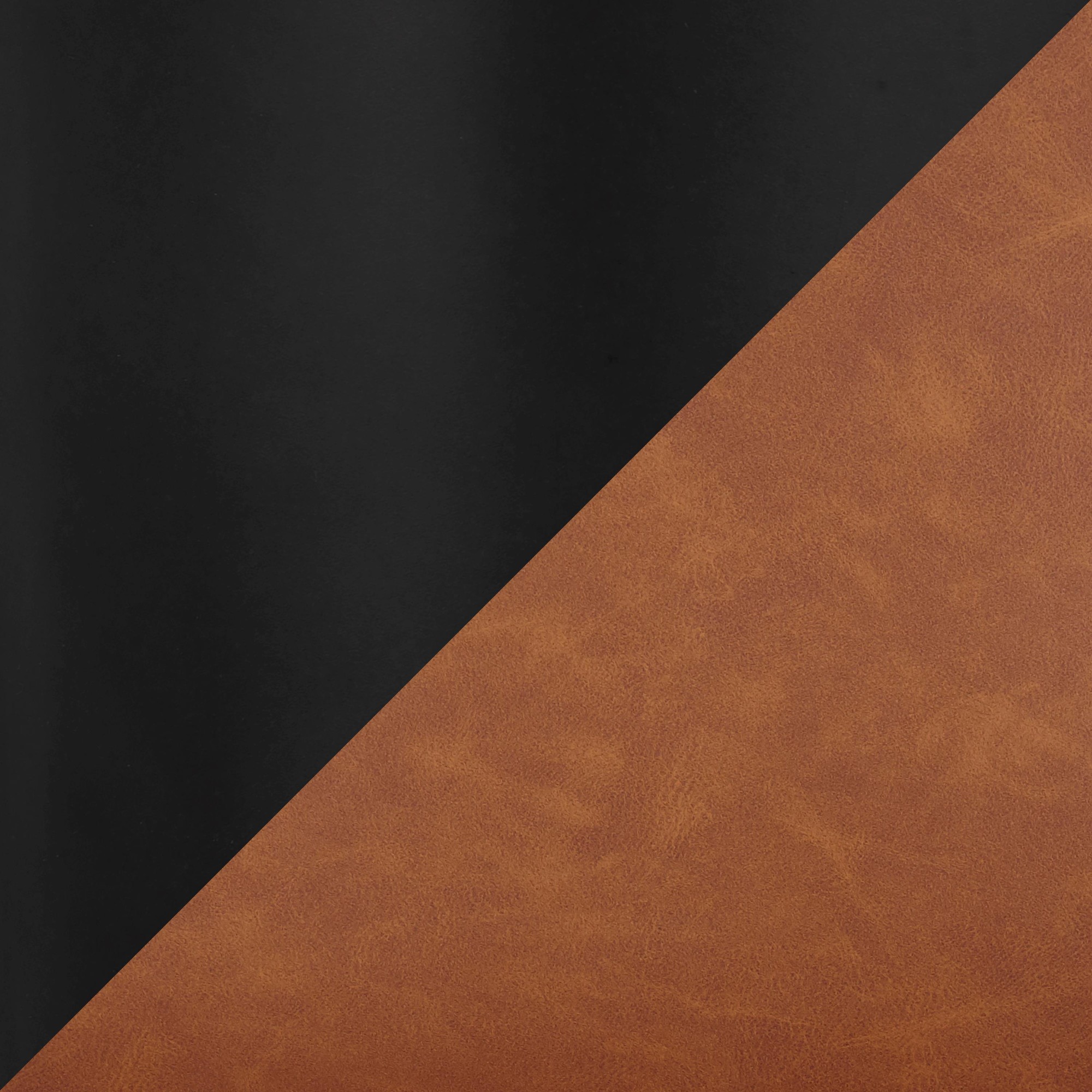 Franklin Contemporary Black Metal Camel Faux Leather Arm Chair 10 Franklin Contemporary Black Metal Camel Faux Leather Arm Chair - Image 10