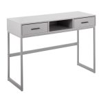 Franklin Contemporary Grey Console Table 14 Franklin Contemporary Grey Console Table