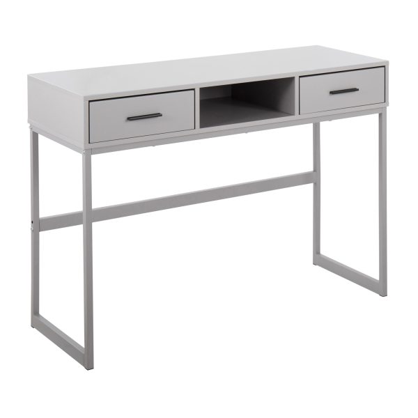 Franklin Contemporary Grey Console Table 2