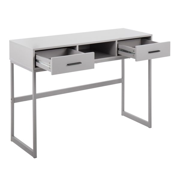 Franklin Contemporary Grey Console Table 3