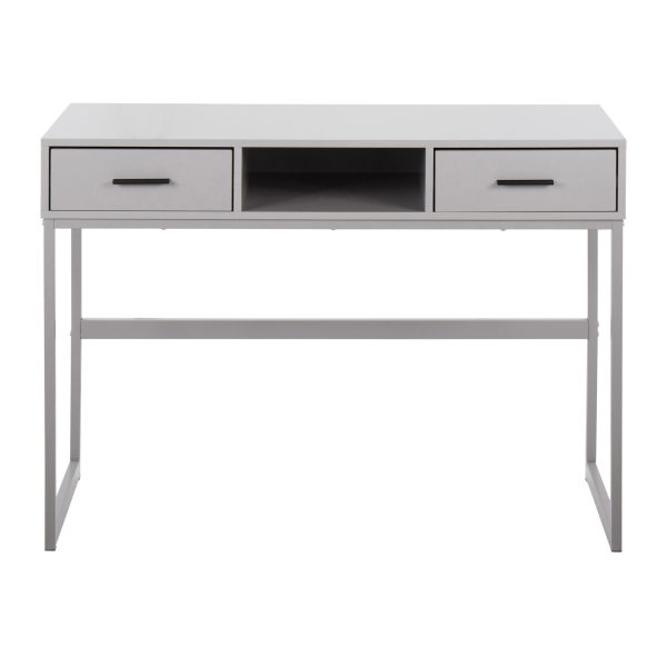 Franklin Contemporary Grey Console Table 7