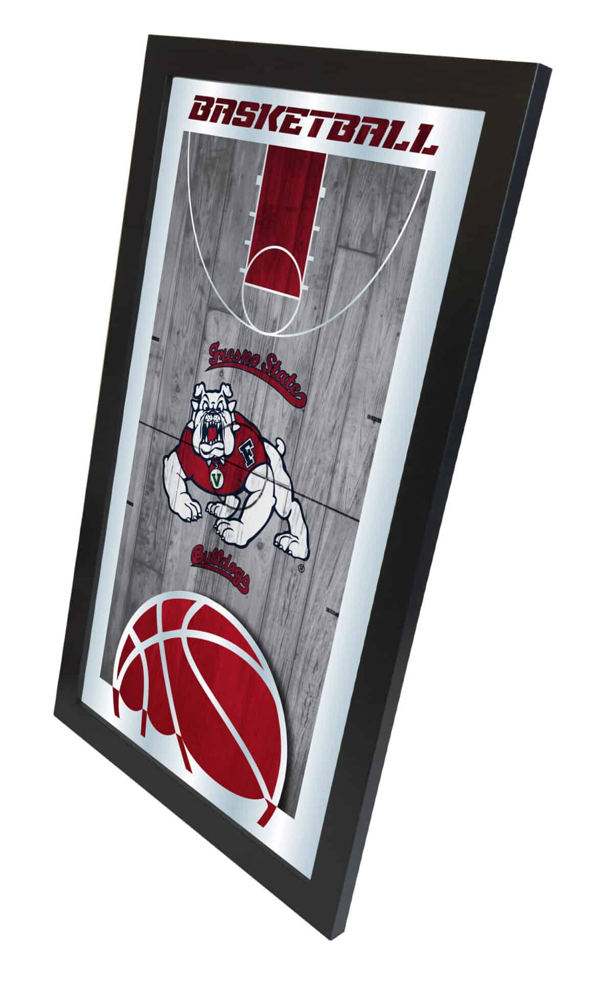 Fresno State University 15x26 Basketball Wall Mirror 2 Fresno State University 15x26 Basketball Wall Mirror - Image 2