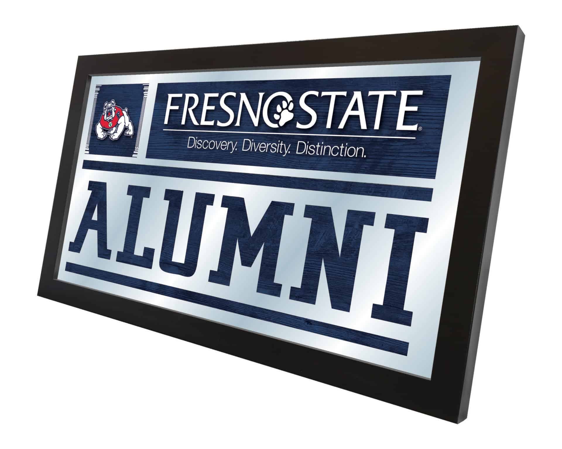 Fresno State University 26x15 Alumni Wall Mirror 2 Fresno State University 26x15 Alumni Wall Mirror - Image 2
