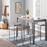 Fuji 26" Black Metal Espresso Bamboo Counter Stool (Set of 3) 16 Fuji 26" Black Metal Espresso Bamboo Counter Stool (Set of 3)