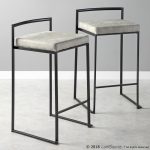 Fuji 26" Contemporary Stackable Black Metal Counter Stools (Set of 3) (Set of 3) 14 Fuji 26" Contemporary Stackable Black Metal Counter Stools (Set of 3) (Set of 3)