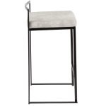 Fuji 26" Contemporary Stackable Black Metal Counter Stools (Set of 3) (Set of 3) 16 Fuji 26" Contemporary Stackable Black Metal Counter Stools (Set of 3) (Set of 3)