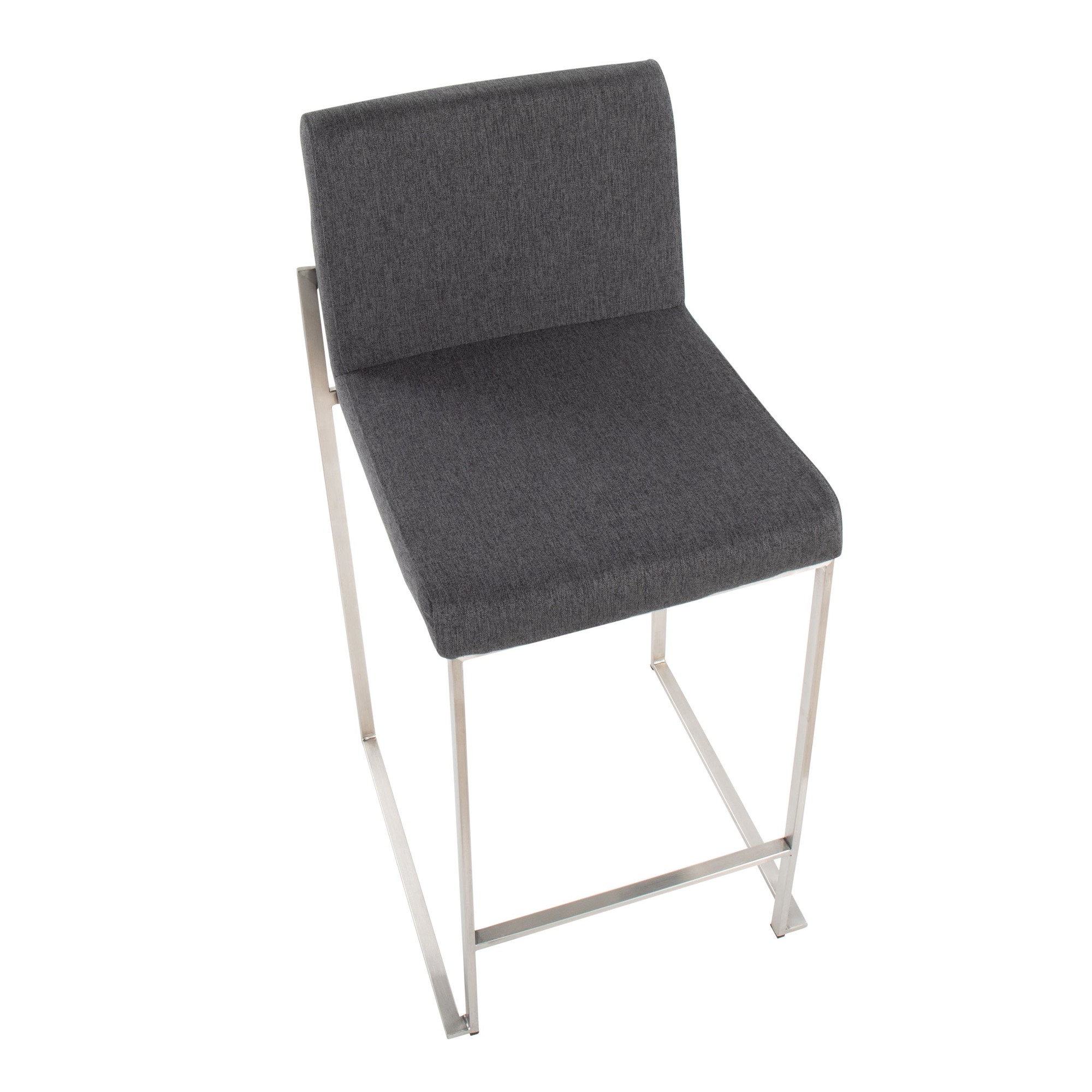 Fuji 26 Inch Contemporary High Back Counter Stools (Set of 3) (Set of 3) 6 Fuji 26 Inch Contemporary High Back Counter Stools (Set of 3) (Set of 3) - Image 6