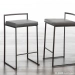 Fuji 26-Inch Industrial Antique Metal Grey Counter Stool (Set of 3) 12 Fuji 26-Inch Industrial Antique Metal Grey Counter Stool (Set of 3)