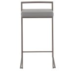 Fuji 26-Inch Industrial Antique Metal Grey Counter Stool (Set of 3) 17 Fuji 26-Inch Industrial Antique Metal Grey Counter Stool (Set of 3)