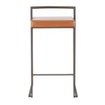 Fuji 26-Inch Industrial Camel Counter Stool Set (Set of 3) 17 Fuji 26-Inch Industrial Camel Counter Stool Set (Set of 3)