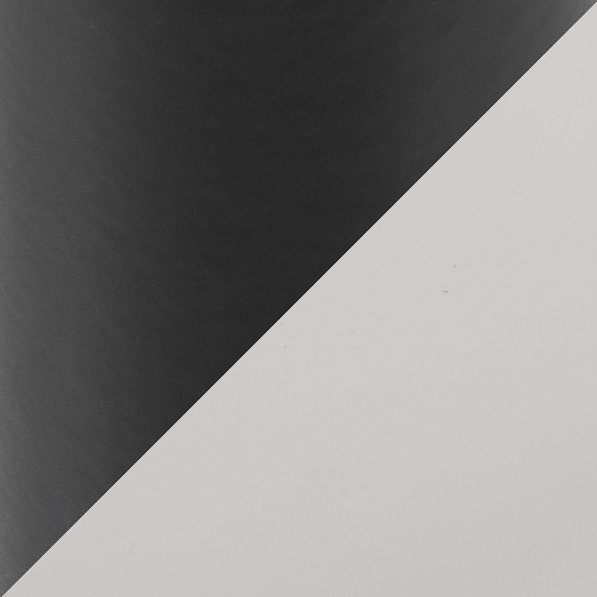 Fuji 44-Inch Contemporary Black Metal and White Bench 10 Fuji 44-Inch Contemporary Black Metal and White Bench - Image 10