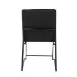 Fuji Black Velvet High Back Contemporary Dining Chairs (Set of 2) 21 Fuji Black Velvet High Back Contemporary Dining Chairs (Set of 2)