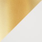 Fuji Gold High Back White Faux Leather Dining Chairs (Set of 2) 30 Fuji Gold High Back White Faux Leather Dining Chairs (Set of 2)