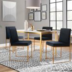 Fuji Gold Metal White Marble Contemporary Dining Table 16 Fuji Gold Metal White Marble Contemporary Dining Table