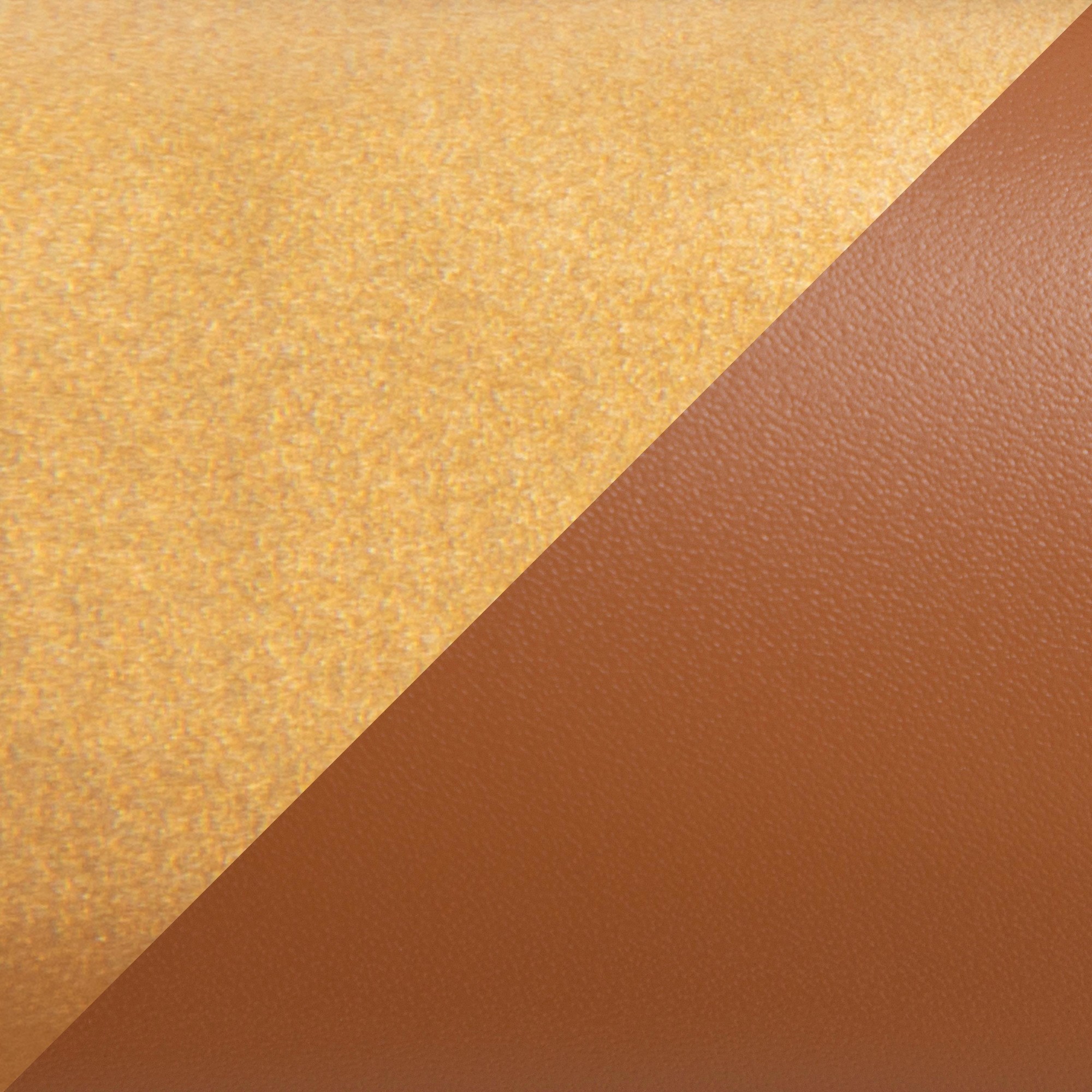 Fuji Gold Steel Camel Faux Leather Contemporary Barstools (Set of 2) 11 Fuji Gold Steel Camel Faux Leather Contemporary Barstools (Set of 2) - Image 11