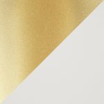 Fuji Gold White Velvet Contemporary High Back Dining Chairs (Set of 2) 34 Fuji Gold White Velvet Contemporary High Back Dining Chairs (Set of 2)