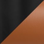 Fuji High Back Contemporary Black and Camel Dining Chairs (Set of 2) 24 Fuji High Back Contemporary Black and Camel Dining Chairs (Set of 2)