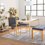 Fuji High Back Contemporary Grey Faux Leather Dining Chairs (Set of 2) 17 Fuji High Back Contemporary Grey Faux Leather Dining Chairs (Set of 2)
