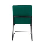 Fuji High Back Green Velvet Contemporary Dining Chairs (Set of 2) 21 Fuji High Back Green Velvet Contemporary Dining Chairs (Set of 2)
