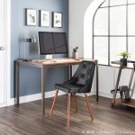 Fuji Industrial Antique Metal and Walnut Wood Dining Table 22 Fuji Industrial Antique Metal and Walnut Wood Dining Table