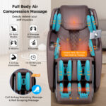 Full Body SL-Track Massage Chair with Zero-Gravity Design