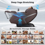 Full Body SL-Track Massage Chair with Zero-Gravity Design