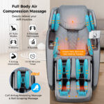 Full Body SL-Track Massage Chair with Zero-Gravity Design
