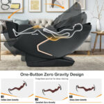 Full Body Zero Gravity Massage Chair with Heat and SL Track