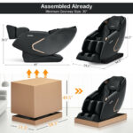 Full Body Zero Gravity Massage Chair with Heat and SL Track