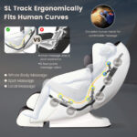 Zero Gravity Full Body Massage Chair with SL Track Heating 19 Zero Gravity Full Body Massage Chair with SL Track Heating