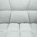 Convertible Split-Back Linen Futon with Tufted Design and Pillows 10 Convertible Split-Back Linen Futon with Tufted Design and Pillows